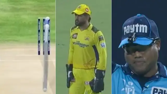 KKR vs CSK मैच में नजर आया Dhoni Review System, इंटरनेट पर वायरल हुआ विडियो