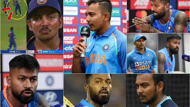 INDvsNZ मैच में सामने आई हार्दिक पांड्या की पृथ्वी शॉ से दुश्मनी, वायरल वीडियो ने खोल दी भारतीय कप्तान की पोल