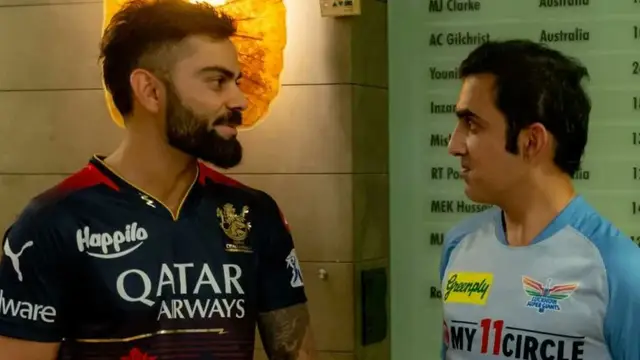 Gautam Gambhir ने पहले दिखाई जीत की अकड़, फिर विराट कोहली से गले लगकर मांगी माफी