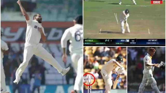 IND vs AUS: 6 बॉल भी नहीं खेल पाए डेविड वार्नर, शमी ने पहले ही ओवर में उखाड़ फेंकी स्टंप, 10 फुट दूर जाकर गिरी गिल्लियां