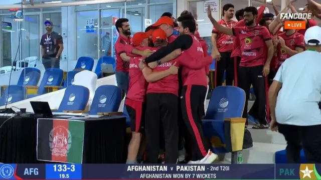 Afghanistan ने रचा इतिहास, पाकिस्तानी खेमे में छाया मातम, वीडियो हुआ वायरल