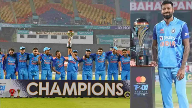 IND vs NZ: हार्दिक पांड्या ने विनिंग ट्रॉफी थमा दी पृथ्वी शॉ के हाथ में, फिर शॉ ने नहीं रखी ट्रॉफी अपने पास, वीडियो हुआ वायरल